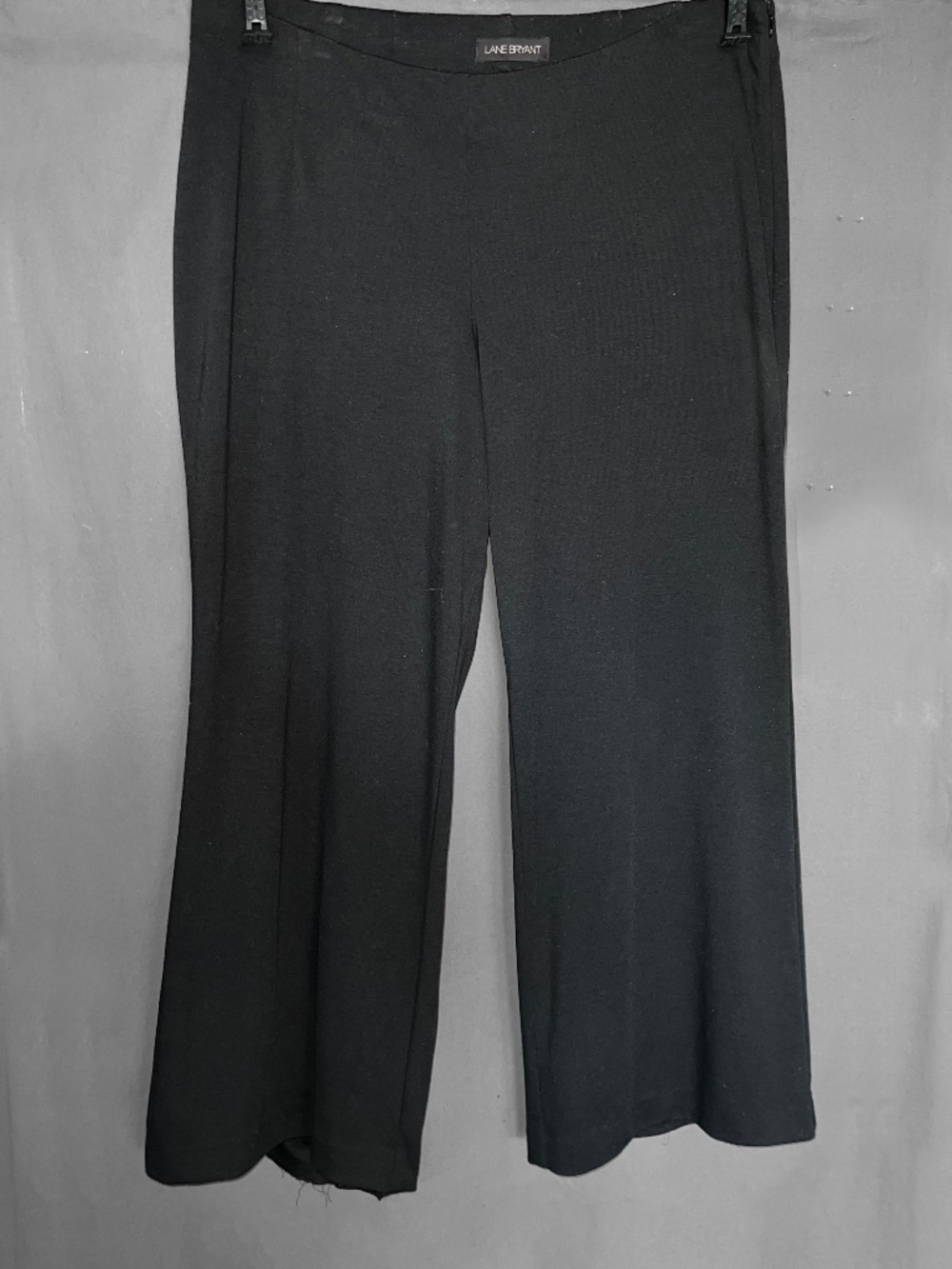 Lane Bryant Black Straight Leg Pants